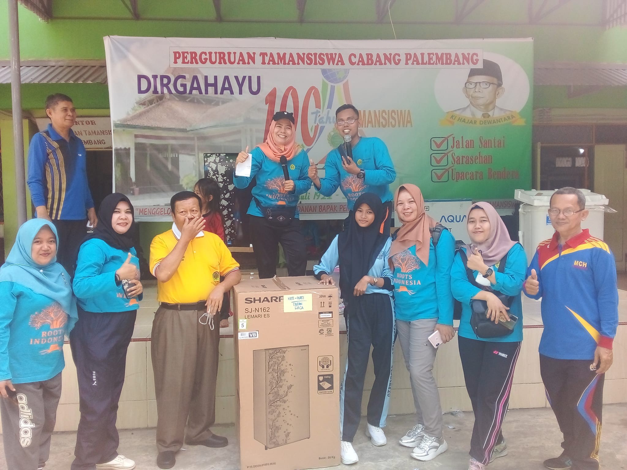 Jalan Santai Peringatan HUT 100 Tahun Tamansiswa Perguruan Tamansiswa Cabang Palembang